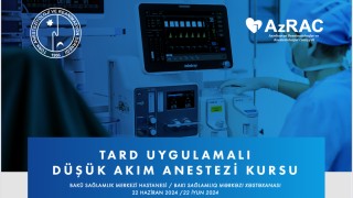 TARD ilə tətbiq edilən Aşağı axınlı anesteziya kursu