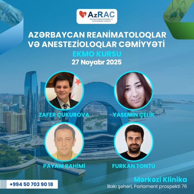 Azərbaycan Reanimatoloqlar və Anestezioloqlar cəmiyyətinin III Milli Konqressinin prekursları